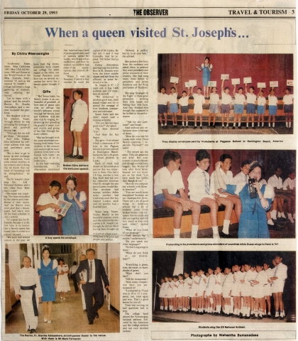 The Observer Newspaper - When a queen visited St. Joseph