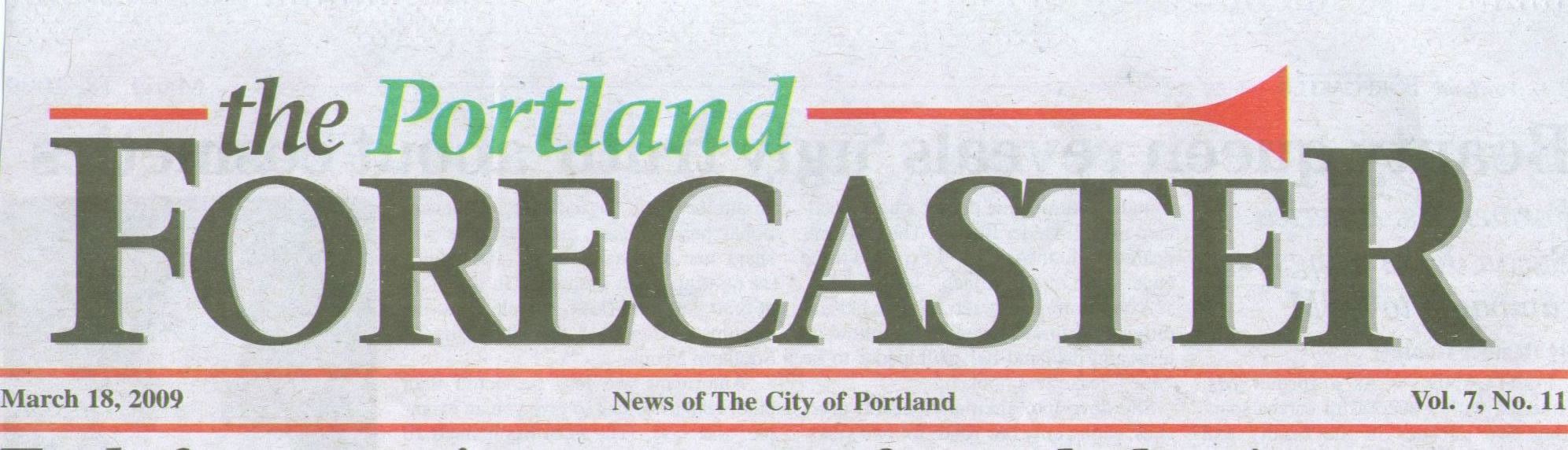 Click onto article to link to The Portland Newspaper